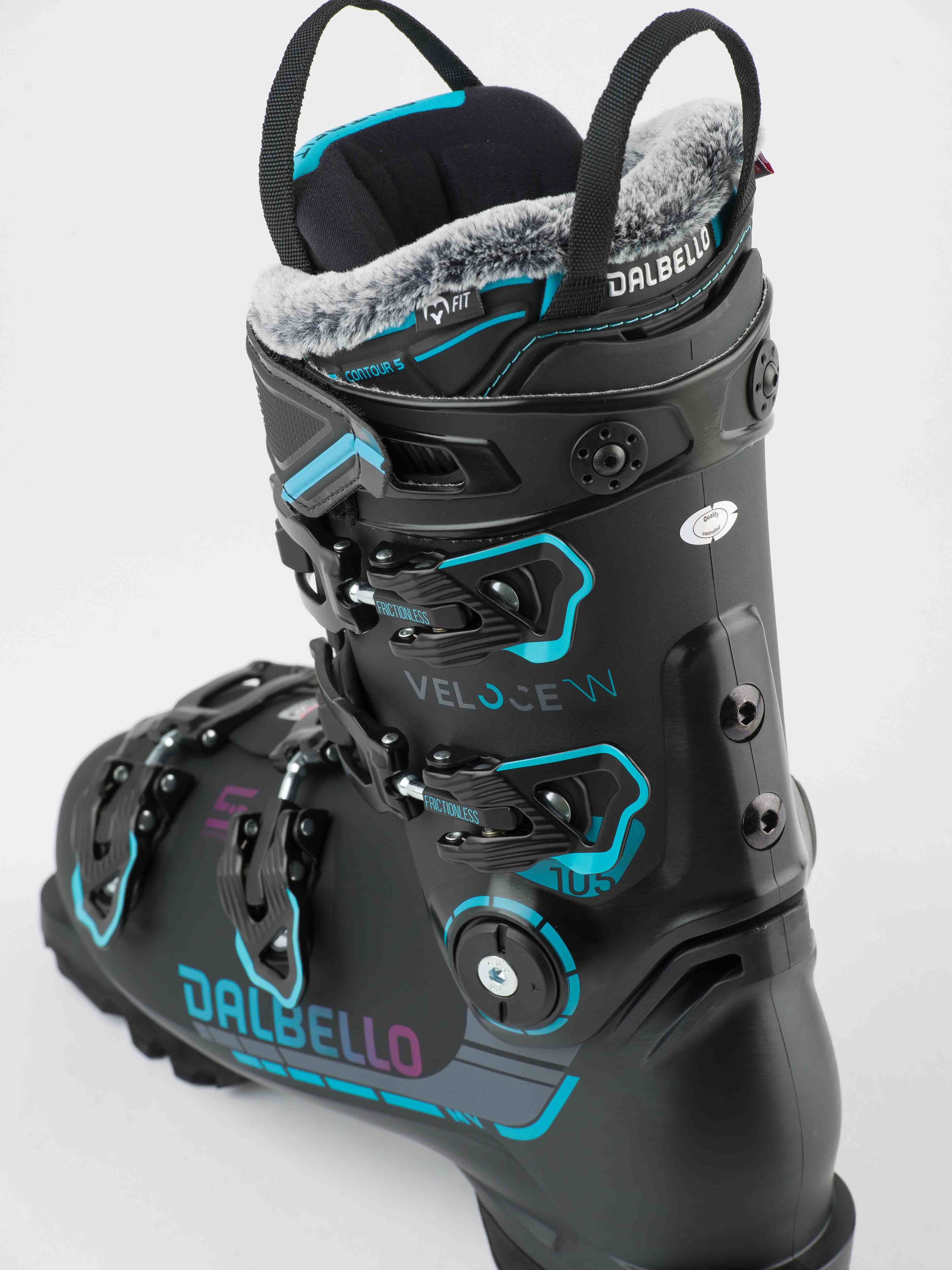 Veloce 105 MV Dame Black/Black