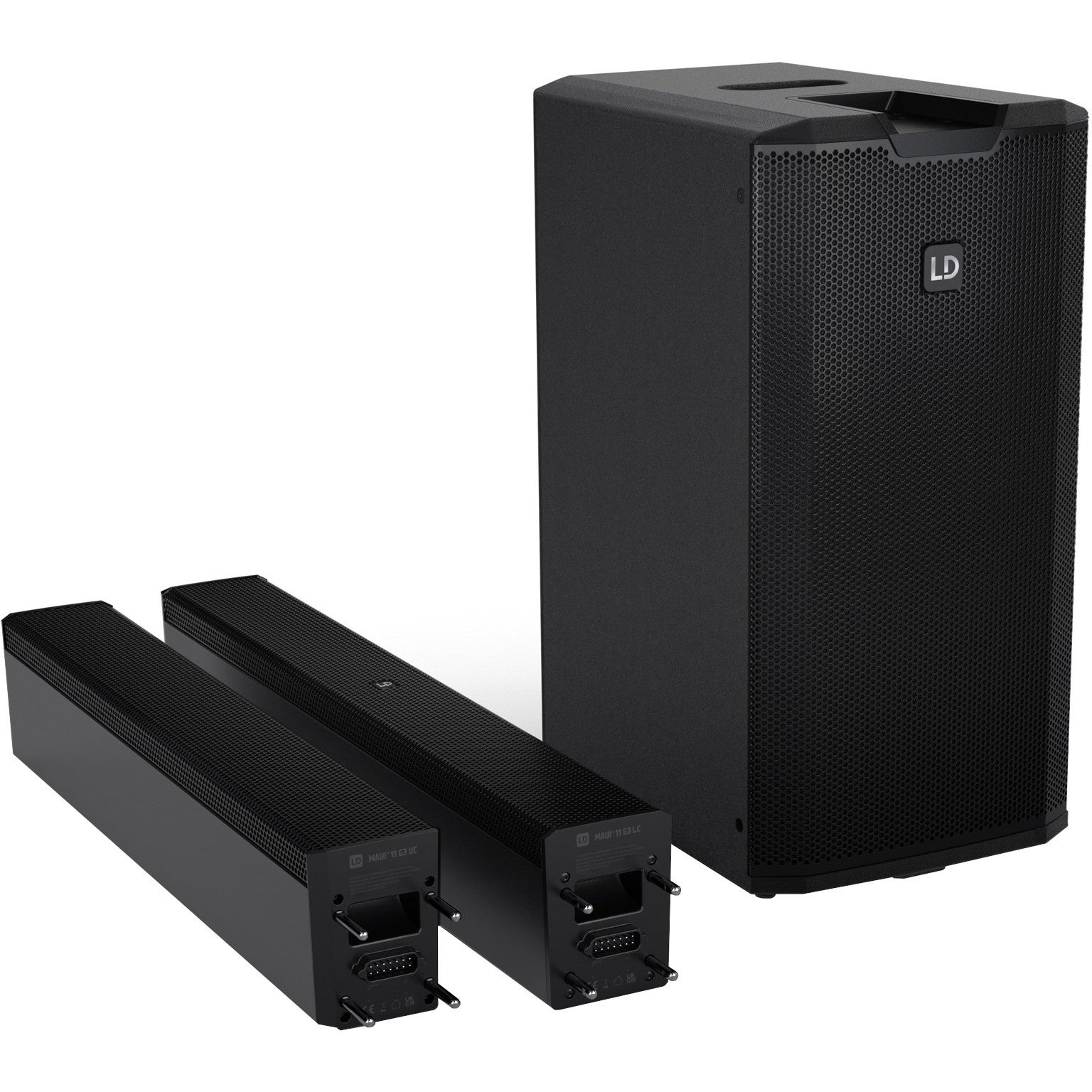 LD Systems MAUI 11 G3 portable cardioïde speaker-zuilsysteem zwart