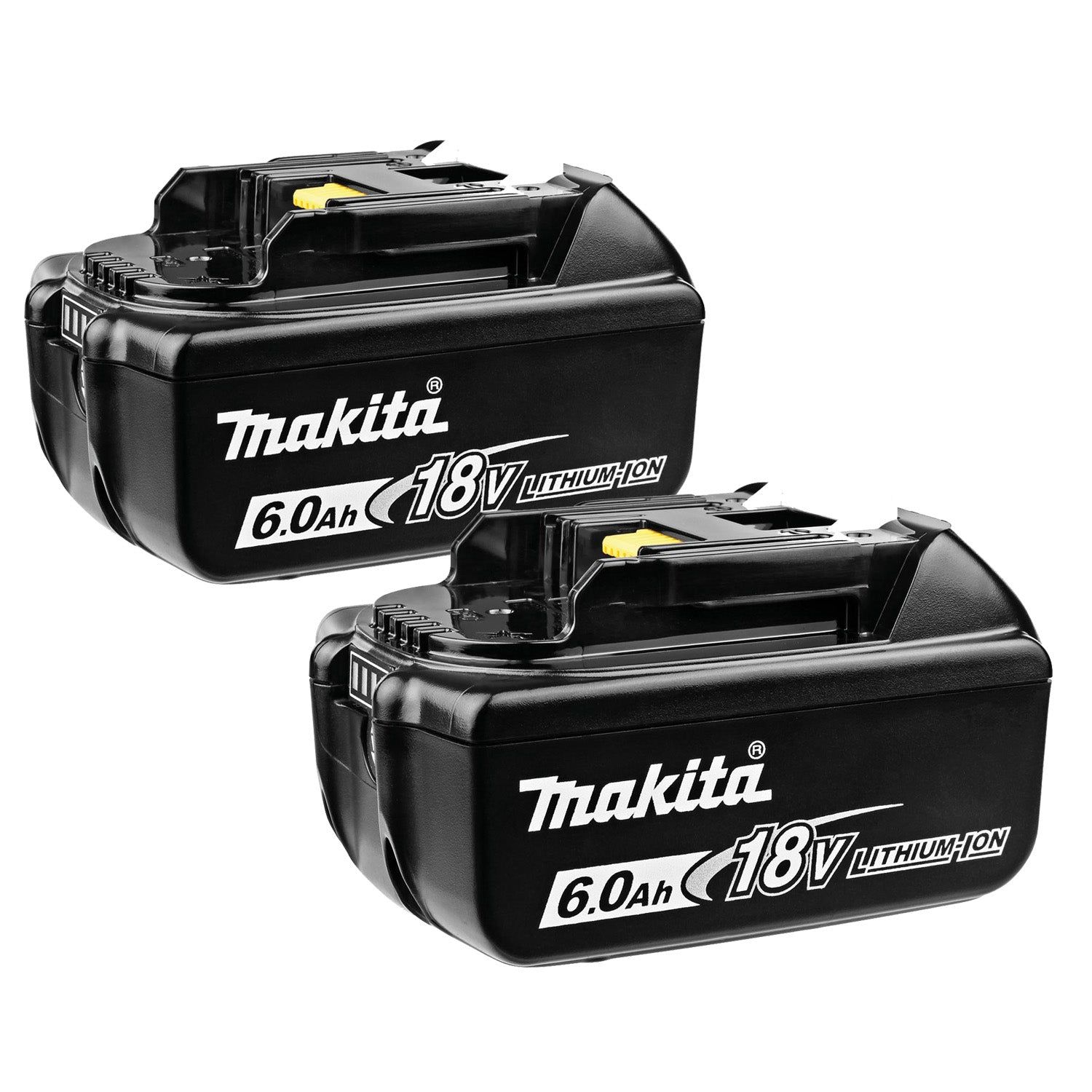 Makita Accu Starterset 18V DC18RC 2x BL1860B - DC18RCPT6