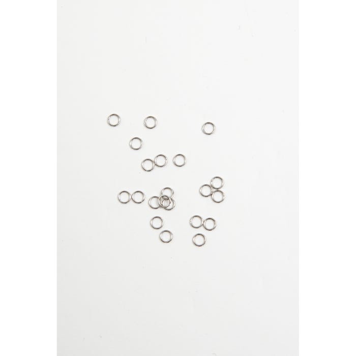Atelier Veritas-Set 20 ringen 4mm stainless steel