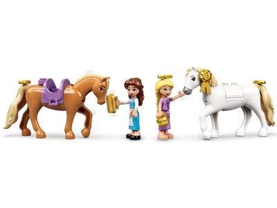 LEGO Belle en Rapunzel's koninklijke paardenstal (43195)