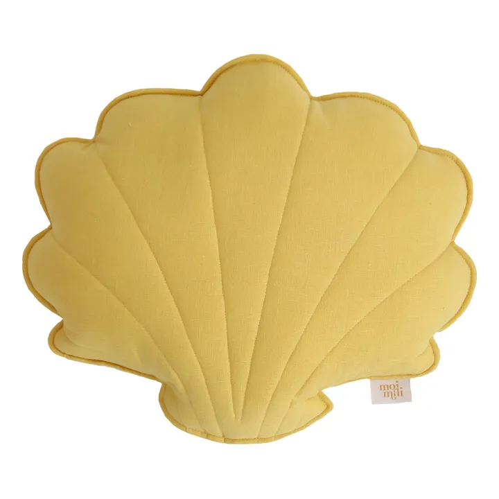 Moi Mili Coussin Coquillage en lin | Miel