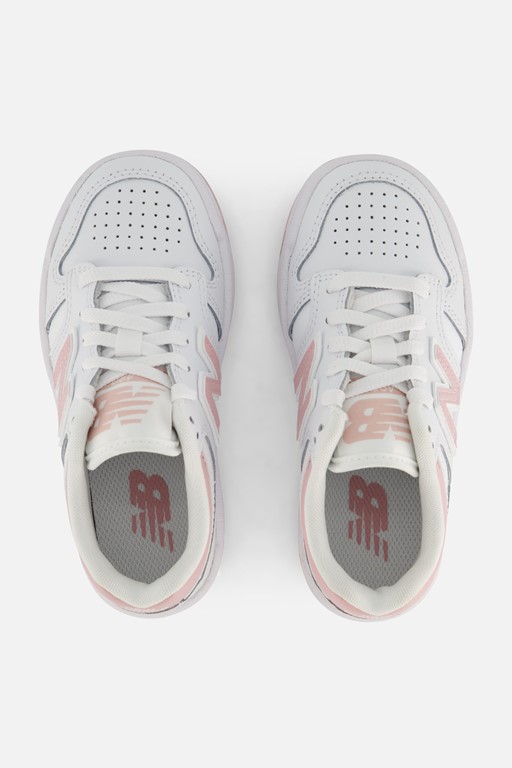 New Balance 480 Court Sneakers wit Leer