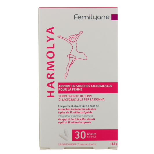 Bailleul Femilyane Harmolya - Probiotique vaginal, confort intime