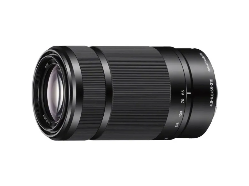 Sony SEL55210 - Telefoto zoom objektiv - 55 mm - 210 mm - f/4.5-6.3 OSS - Sony E-mount - for Cinema Line; a VLOGCAM; a1; a1 II; a6700; a7 IV; a7C; a7C II; a7CR; a7R V; a7s III; a9 III