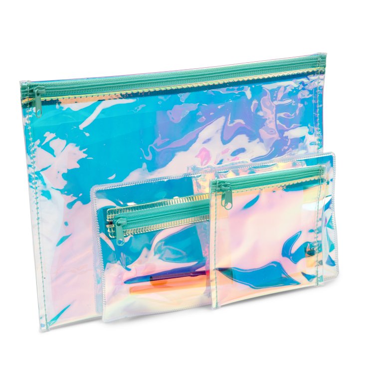 Reißverschlussbeutel PVC Paper Poetry Pouch