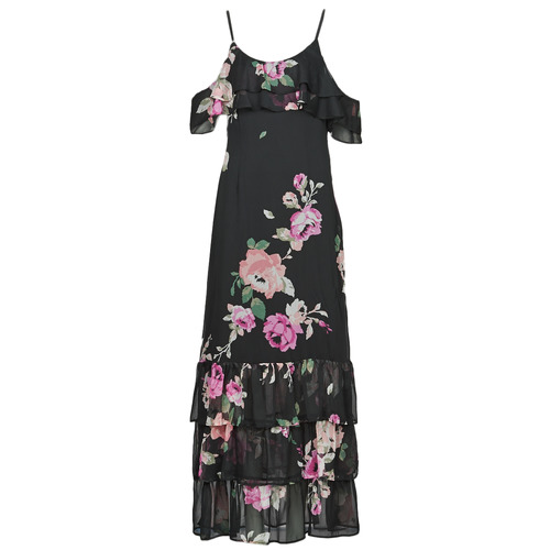 Guess - AGATHE DRESS - Noir / Multicolore
