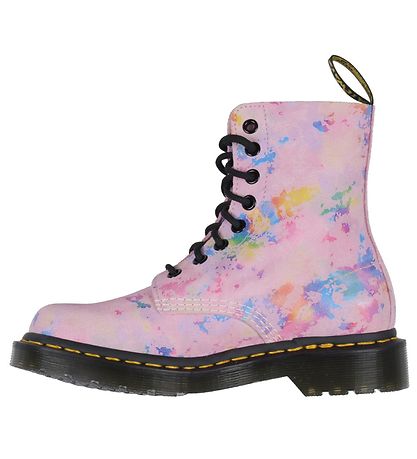 Dr. Martens Stiefel - 1460 Pascal - Pink Rainbow Burst Suede