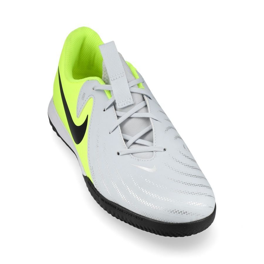 Nike Phantom GX II Academy IC Mad Voltage - Argenté/Noir/Jaune Fluo Enfant