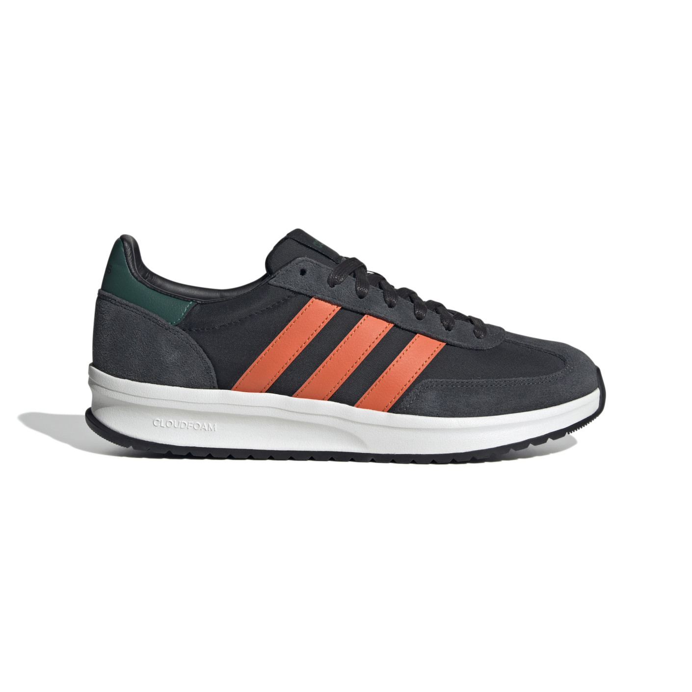 Adidas Run 70s 2.0 Sneakers Zwart Donkergrijs Felrood