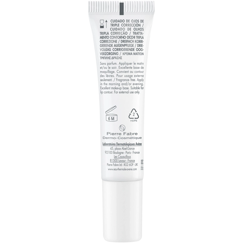 Avène Hyaluron Activ B3 Triple Correction Eye Cream 15 ml
