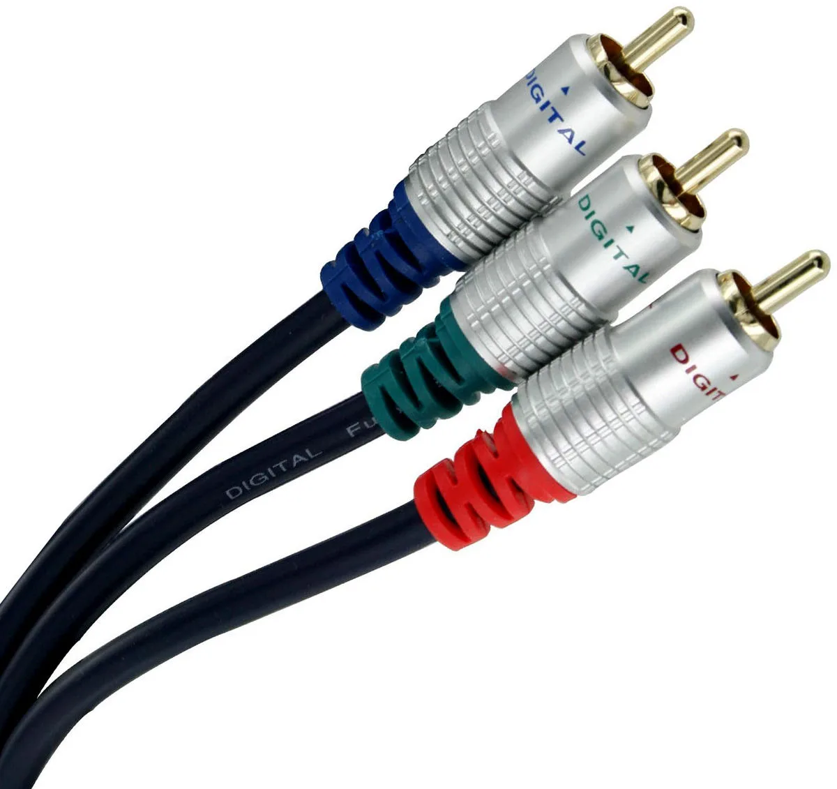Câble stéréo 3 x RCA Mâle/Mâle SVD Pro (20 m) Câbles composantes YUV/RVB