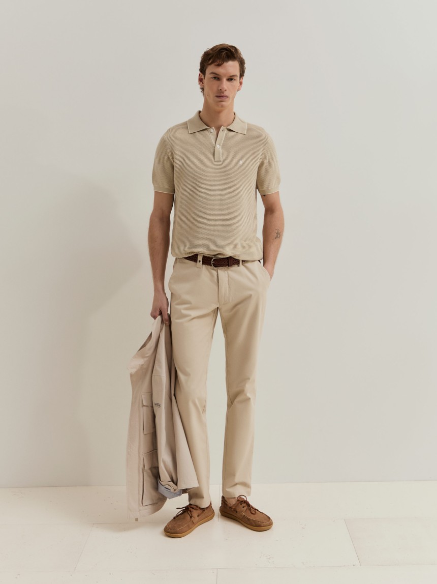 Calças chino slim fit