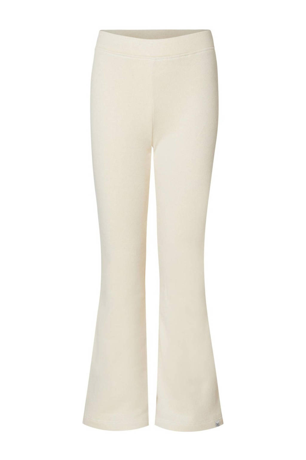 Noppies flared broek Nyala van katoen beige