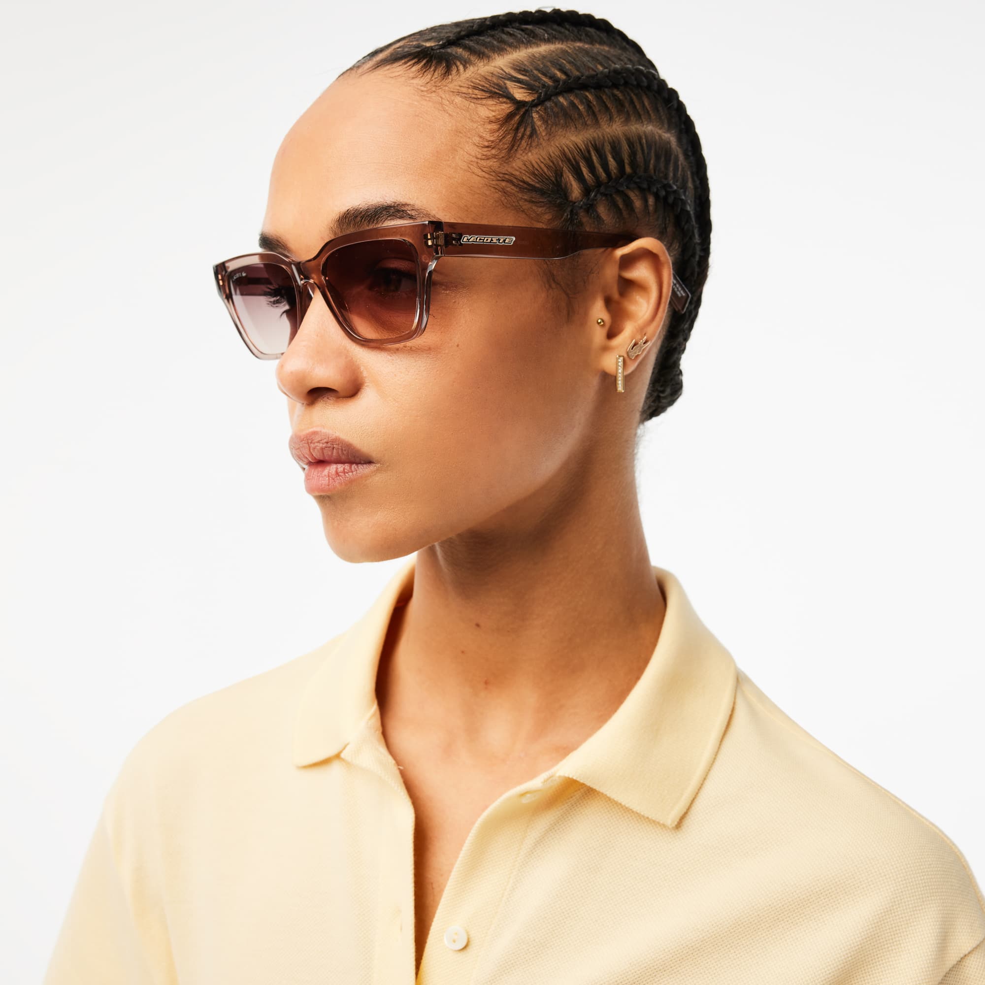 Lunettes de soleil Active Lunettes de soleil - Gris - Lacoste - Femme