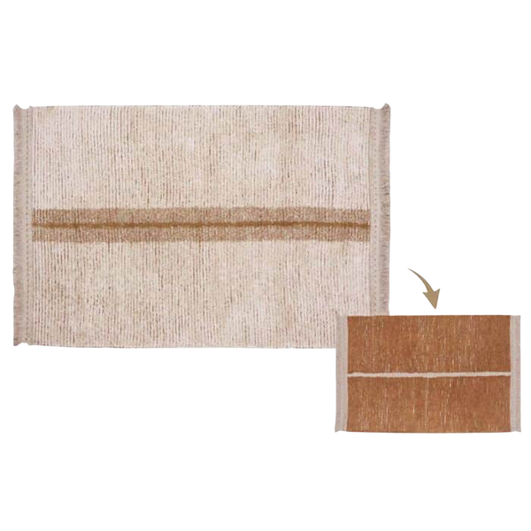 Teppich Duo Toffee - L