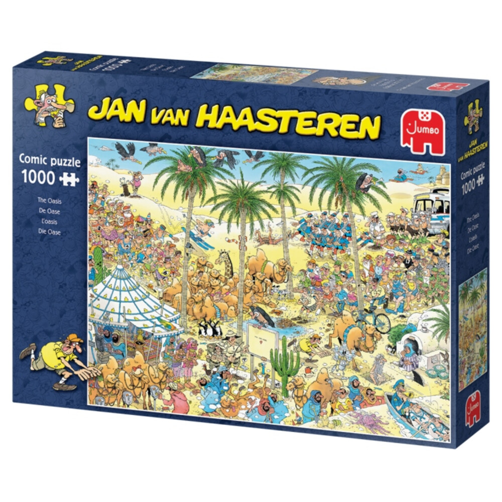 Jan Van Haasteren Puzzel De Oase - 1000 stukjes
