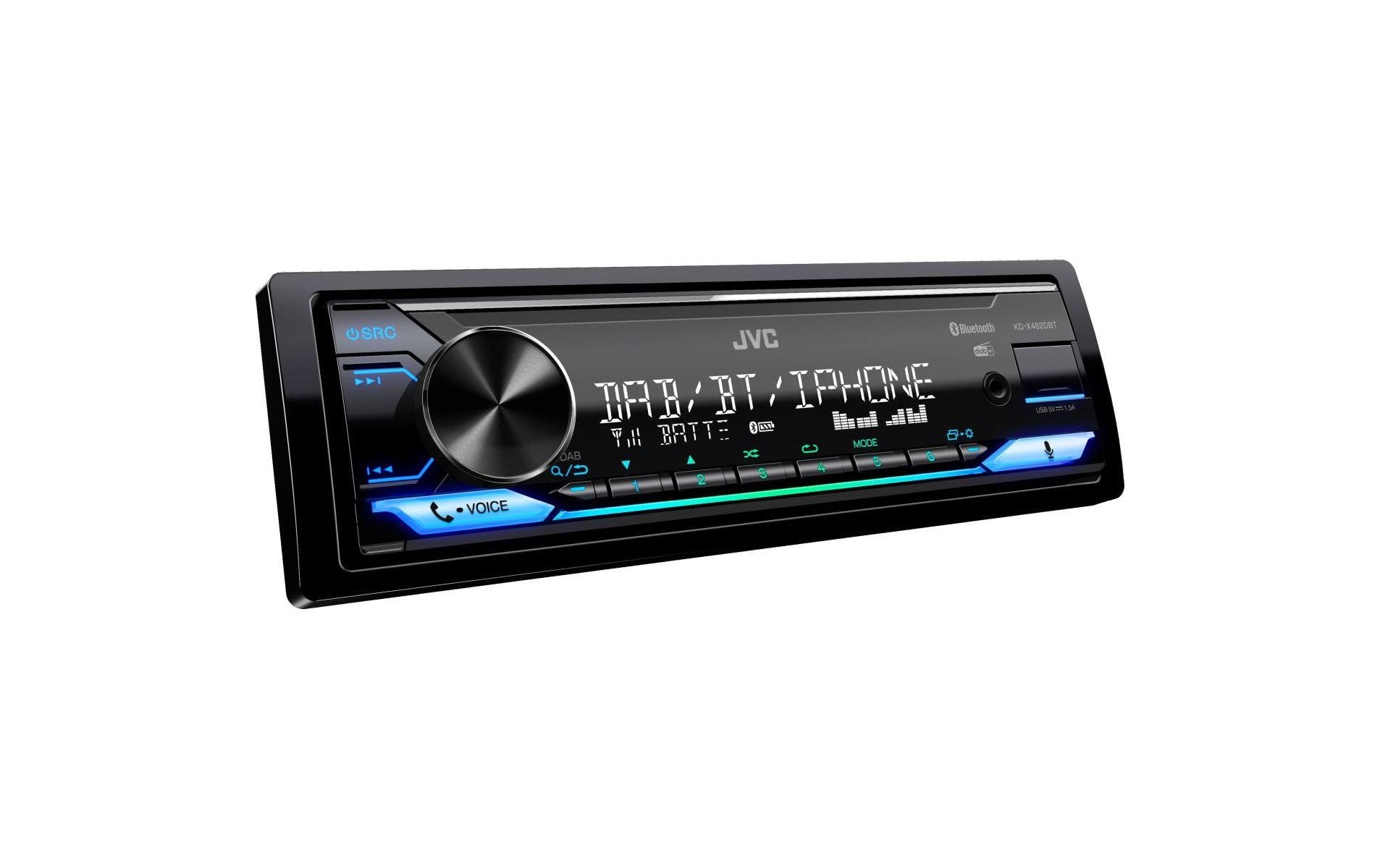Autoradio KD-X482DBT 1 DIN<br>Autoradio mit Digital Media Receiver, Bluetooth und DAB+ Digitalradio