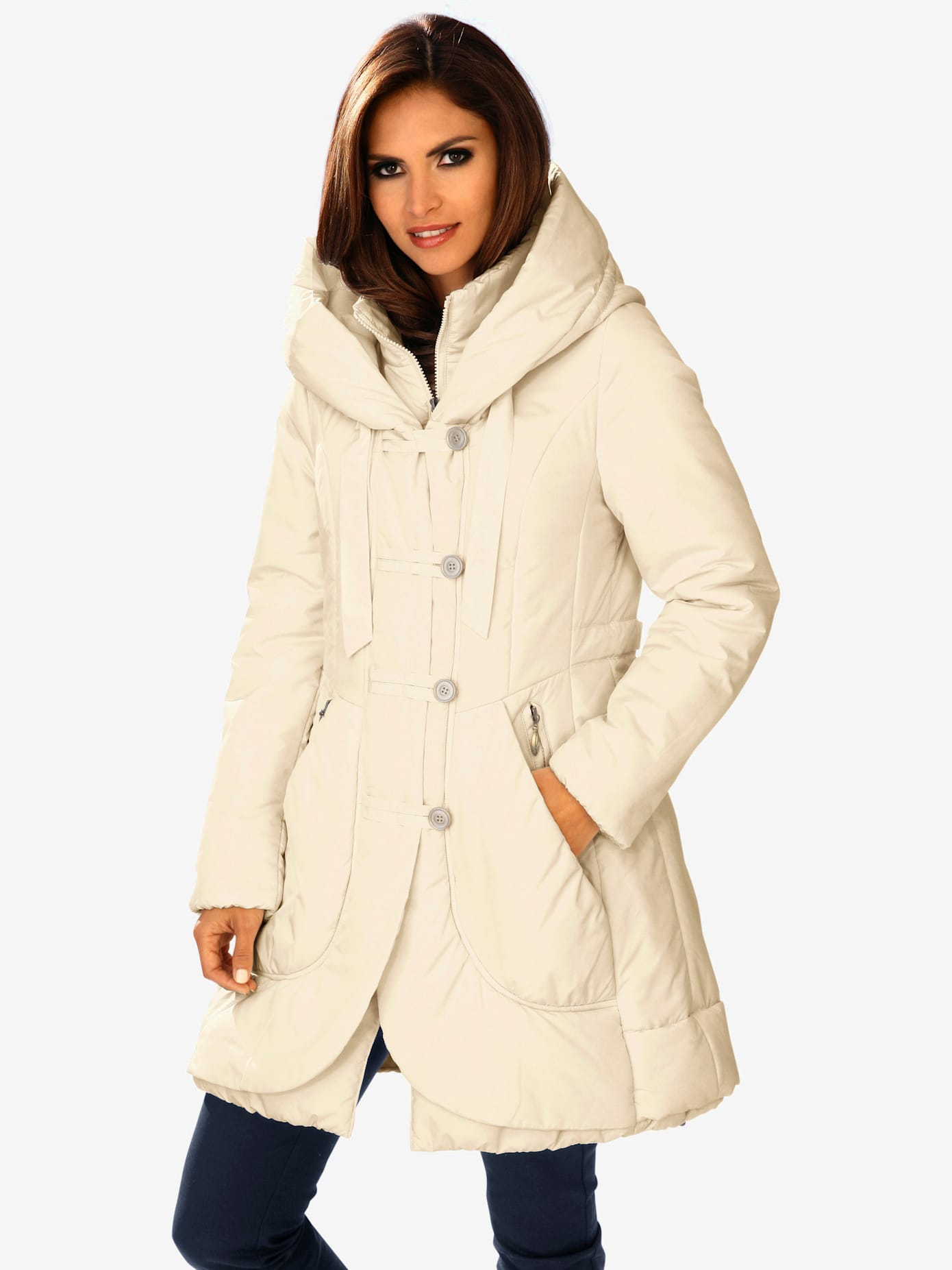 Parka veste d'extérieur facile à associer