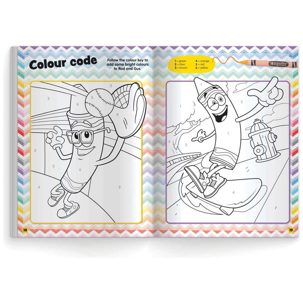 Crayola Kreativ-Spaß-Jahrbuch 2024