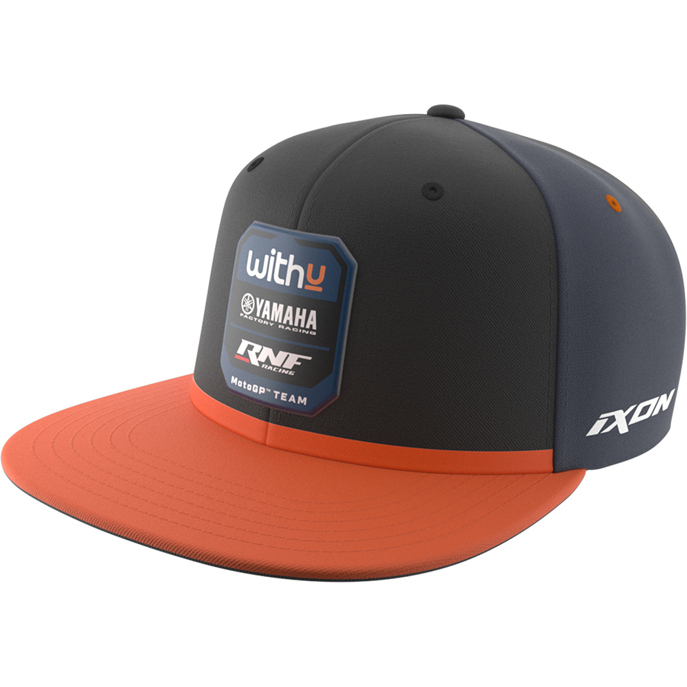 Ixon - Casquette Flat RNF Racing 22 Noir / Navy / Orange