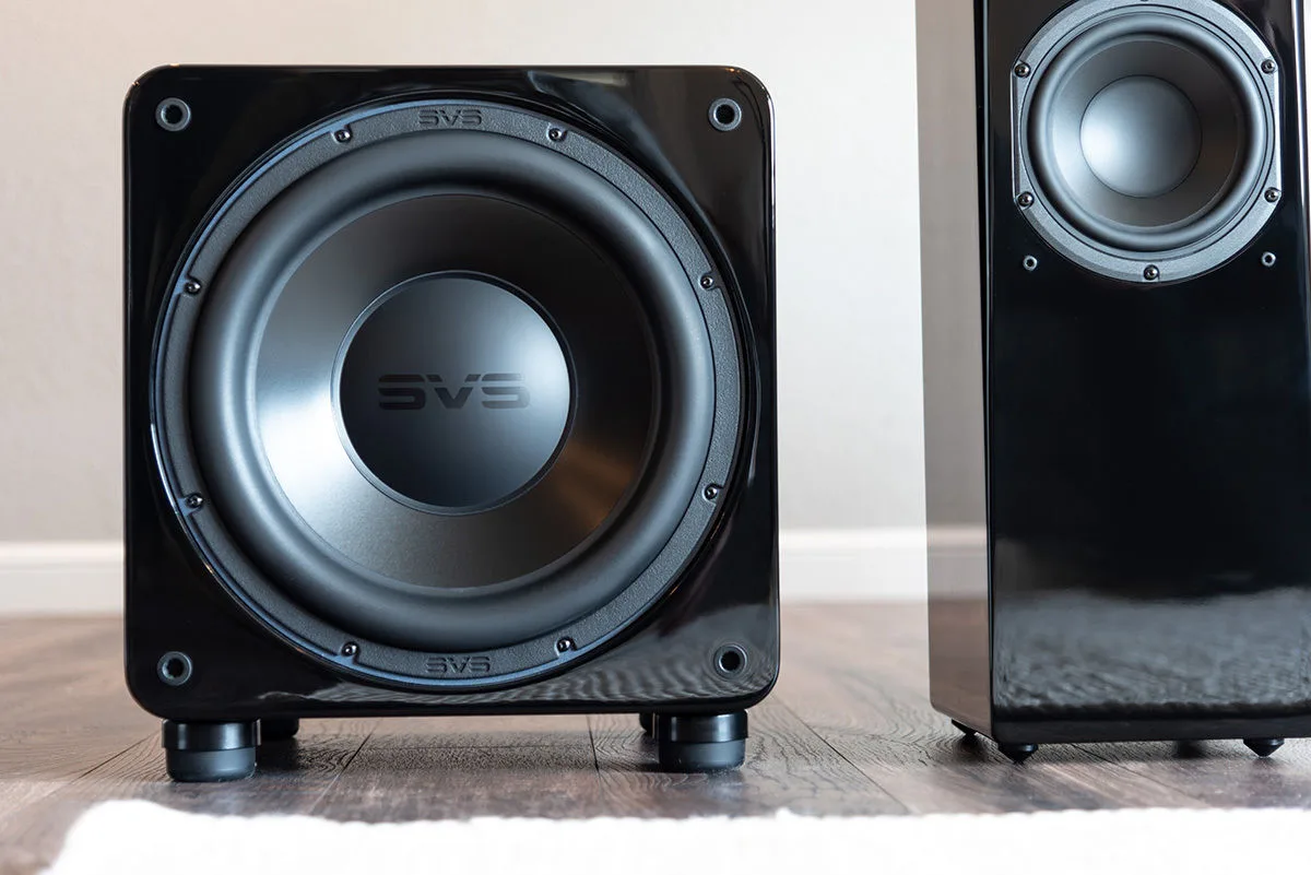 SVS SB-3000 Noir laqué Caissons de basses