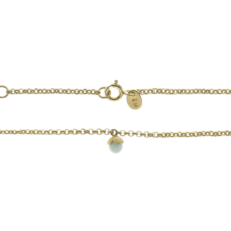 Collier Erbs vergoldet Kind