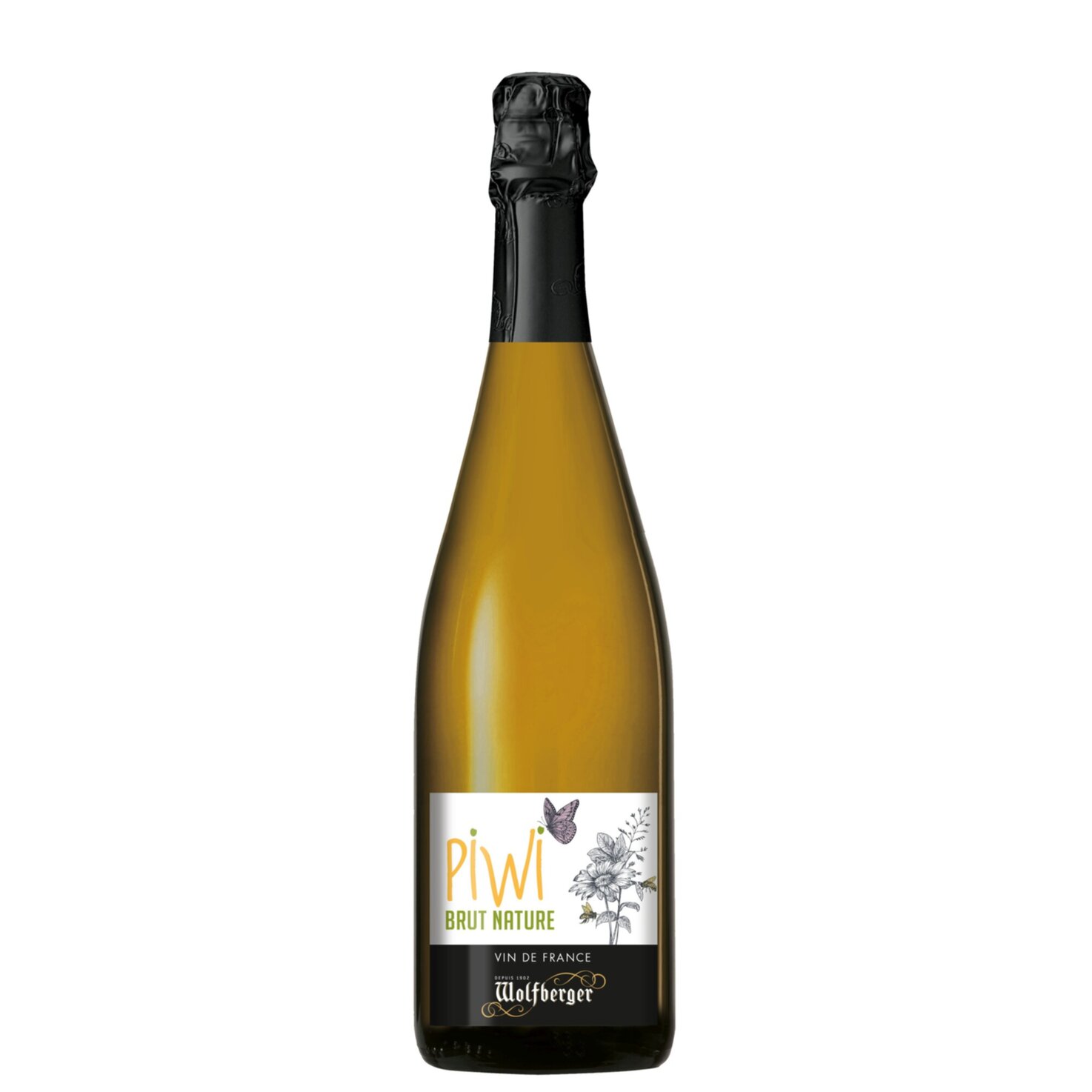 Vin Mousseux PIWI Wolfberger, brut nature -75cl