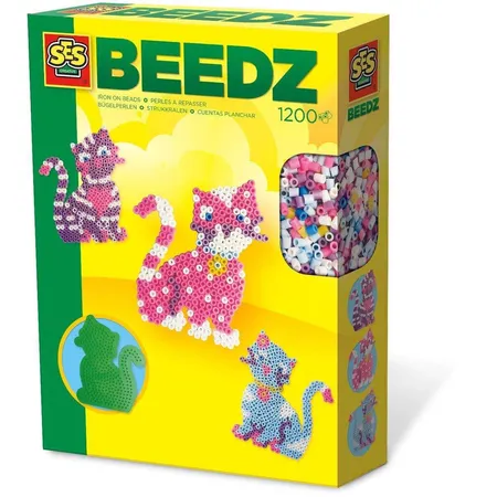 SES Creative Beedz Bügelperlenset Katze