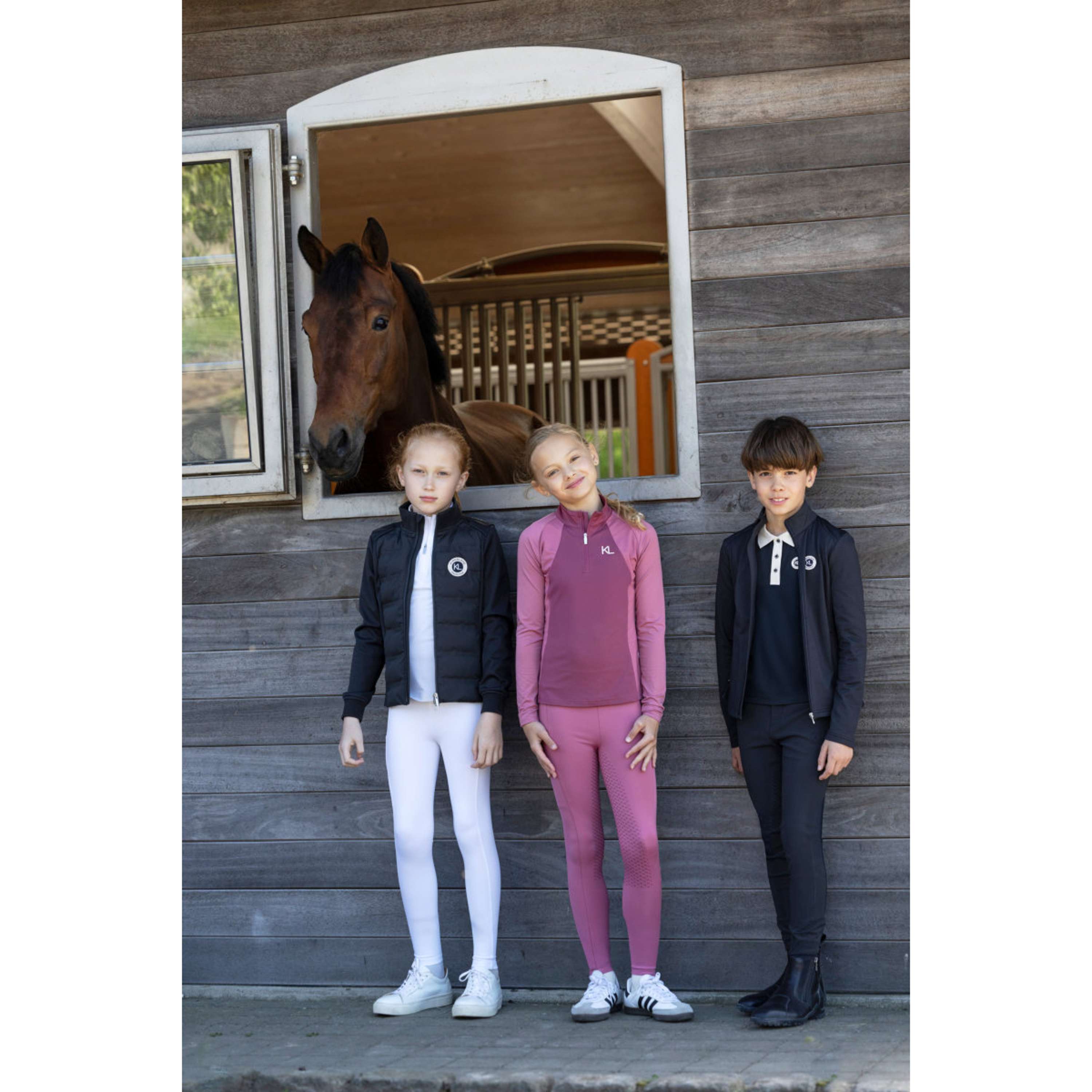 Kingsland Training Shirt KLLinda Junior Heather Rose