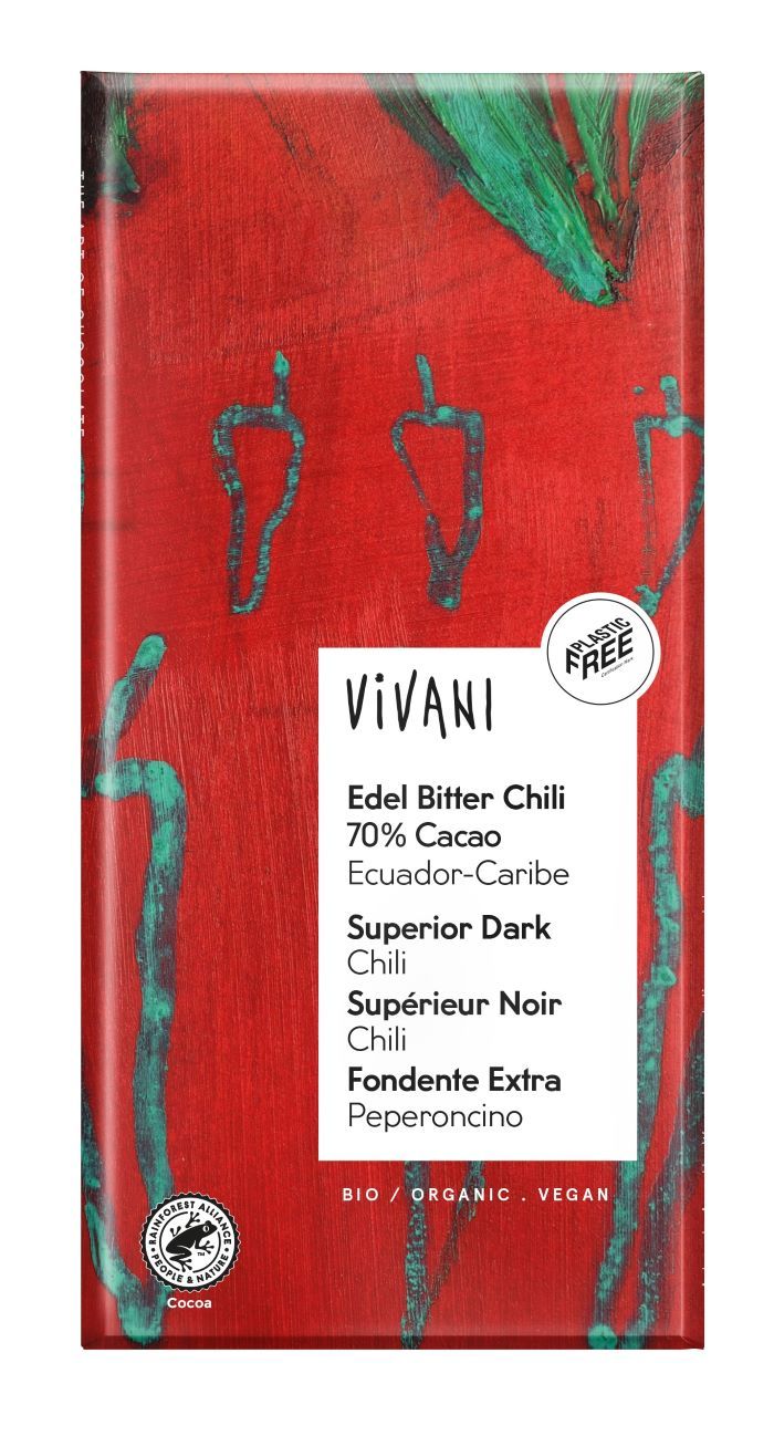 Vivani Mørk Sjokolade med chili