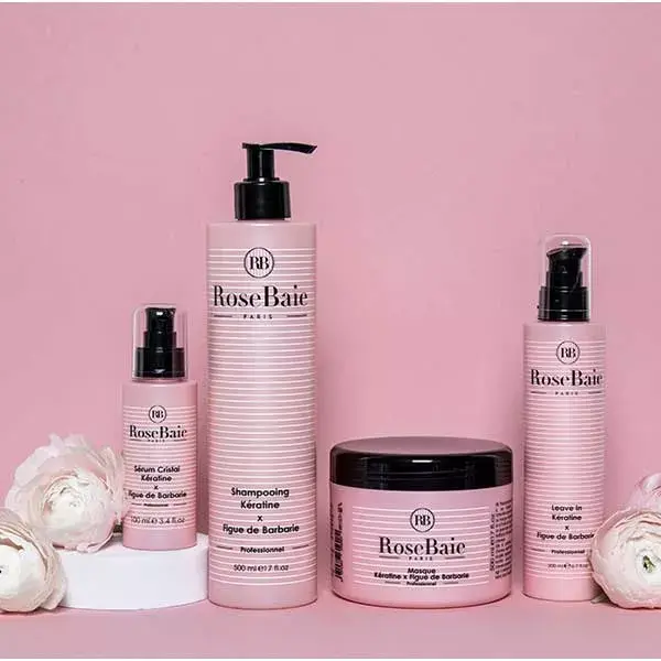 Shampoo de Queratina Rosebaie com Figo da Índia 500ml