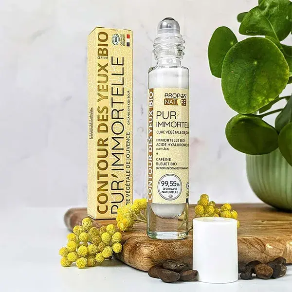 Propos'Nature - Linha Pur'Immortelle - Contorno de Olhos Orgânico - 15 ml
