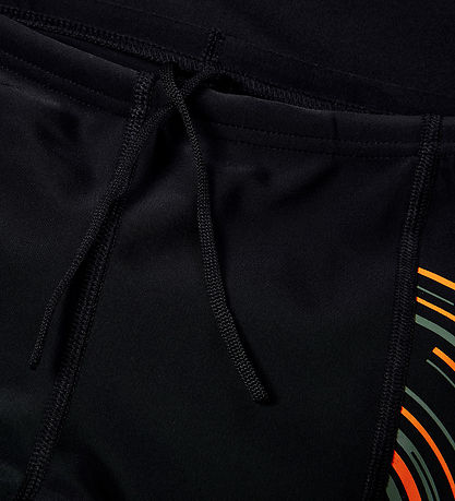 Speedo Bådebukser - Plastisol Placement Aquashort - Blåck/Green