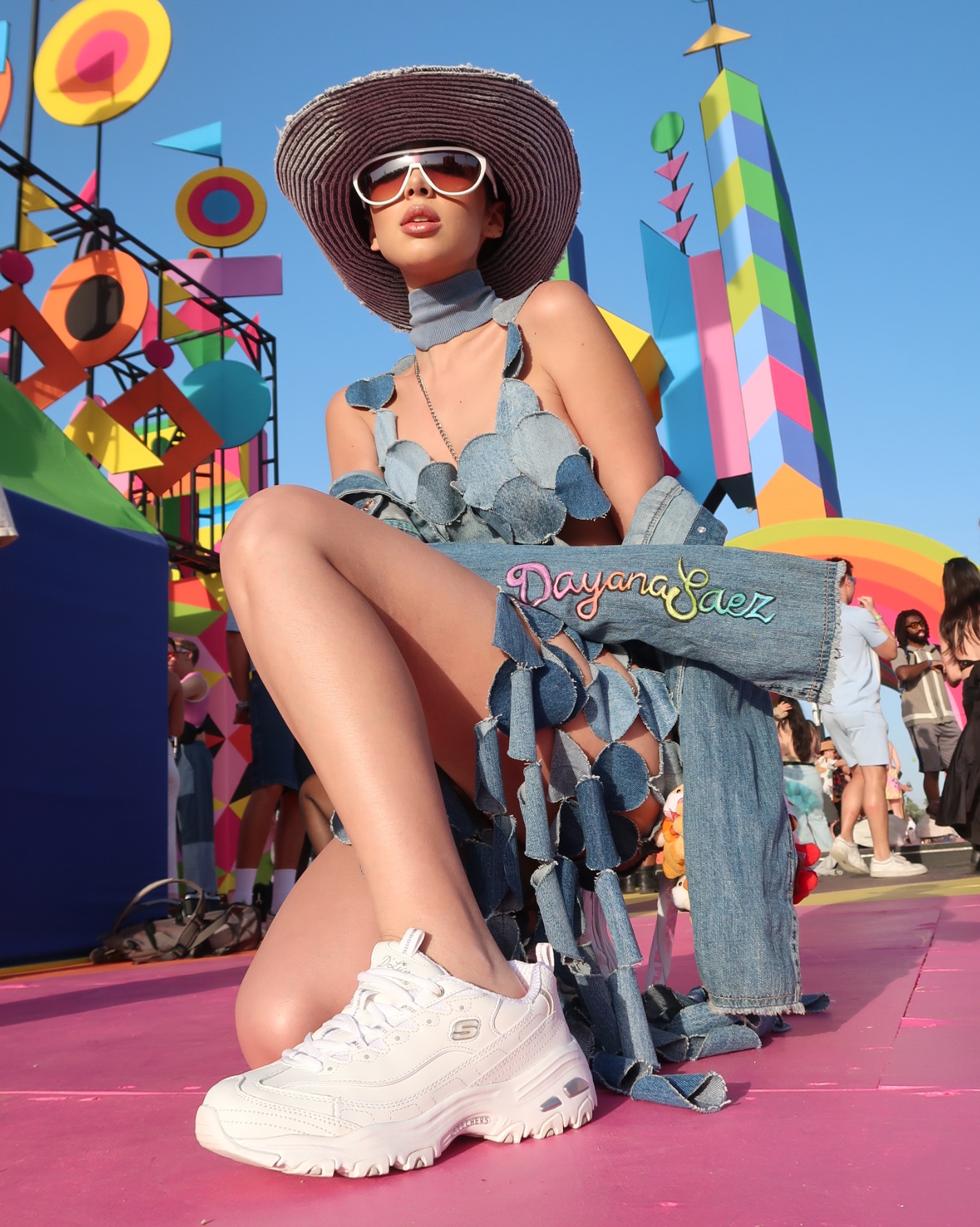 Skechers Sneaker »D´Lites-Fresh Start«  Freizeitschuh, Halbschuh, Schnürschuh mit Bio-Dri-Ausstattung