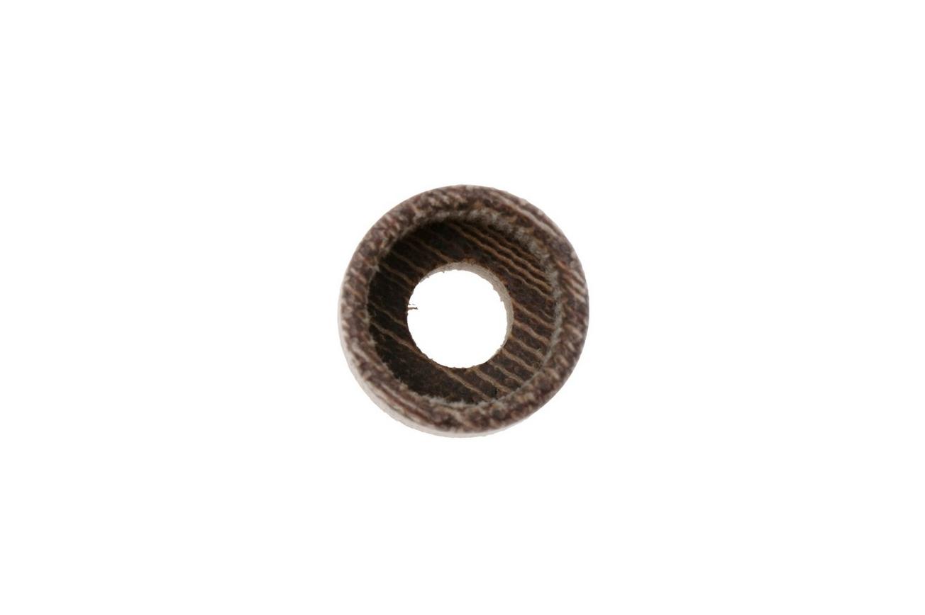 Daily Customs Simple Bead Plain Canvas Micarta Natural, lichtbruin