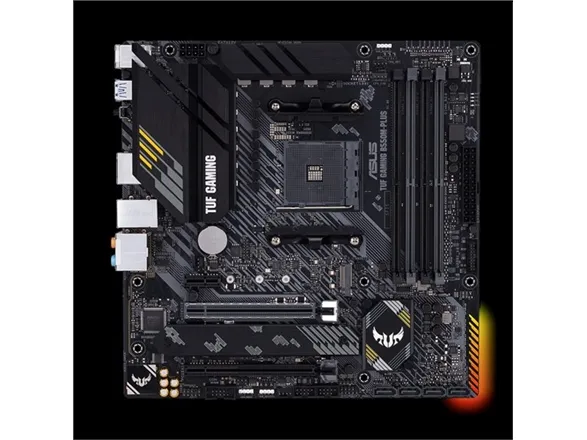 [OUTLET] - ASUS TUF GAMING B550M-PLUS - Bundkort - micro ATX - Socket AM4 - AMD B550 Chipset - USB-C Gen2, USB 3.2 Gen 1, USB 3.2 Gen 2 - 2.5 Gigabit LAN - onboard grafik (CPU påkrævet) - HD Audio (8-kanaler)