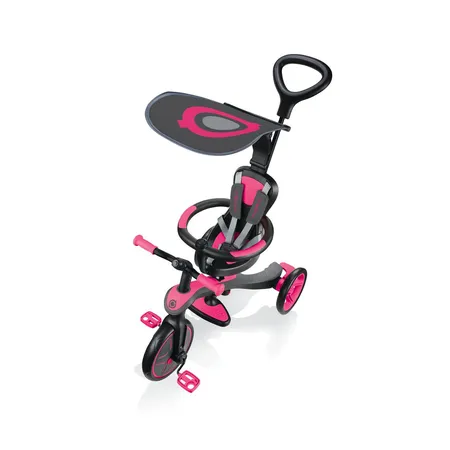 Authentic Sports Globber Explorer Trike 4in1 fuchsia pink