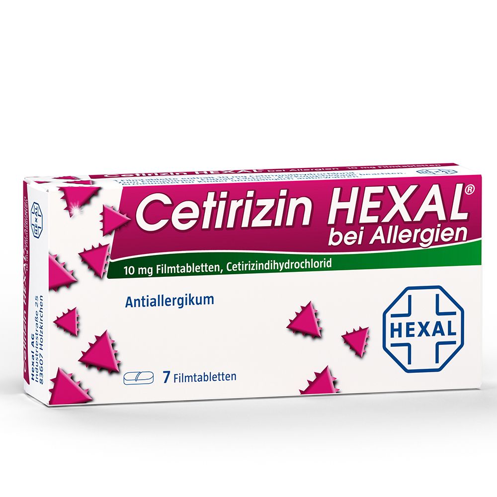 Cetirizin HEXAL® bei Allergien 10 mg