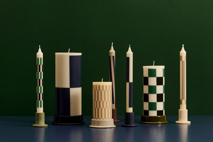 Hay Column Candle-Small
