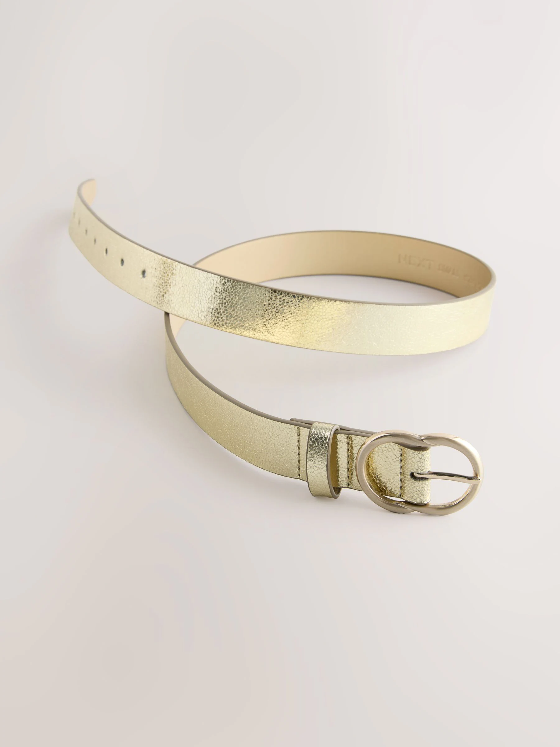 Gold Crackle - Normale PU-riem