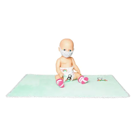 Heless Corona Alltagsmaske für Puppen, Gr. 28-35 cm