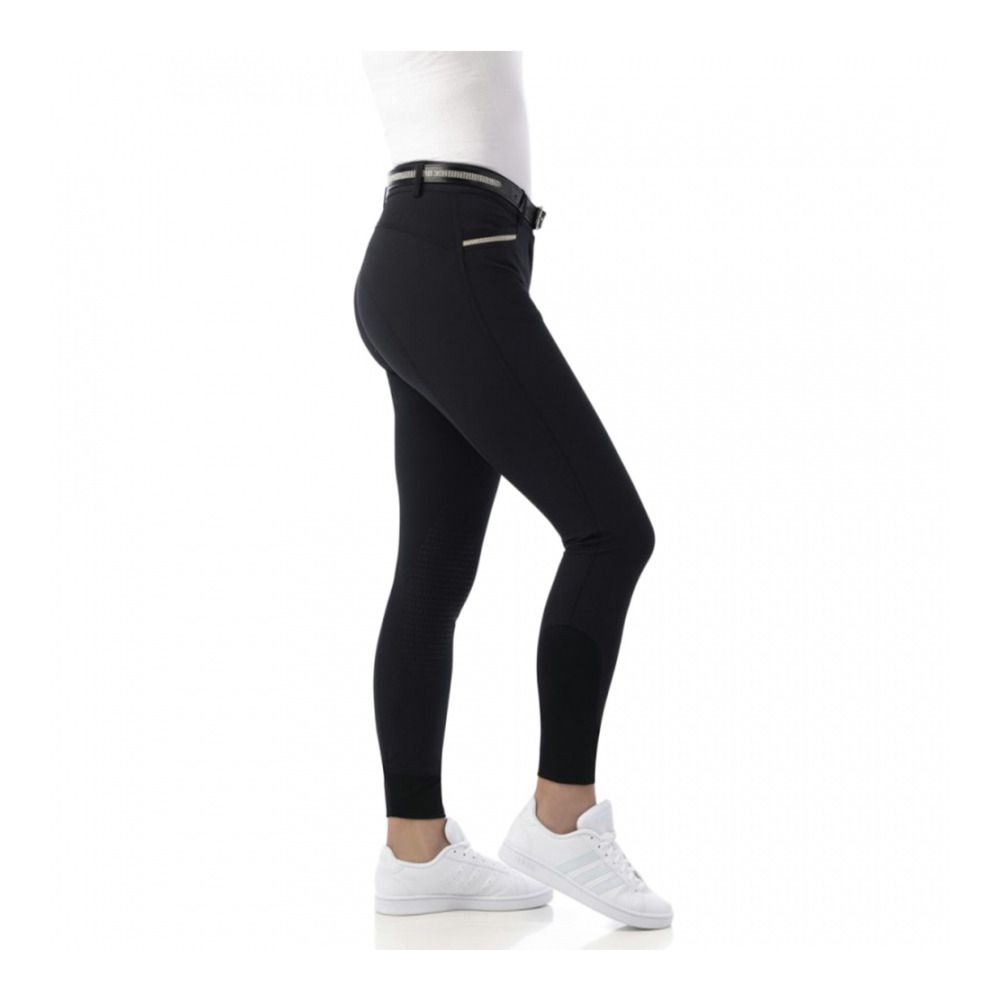 Equitheme GIZEL - Pantalon siliconé Femme noir