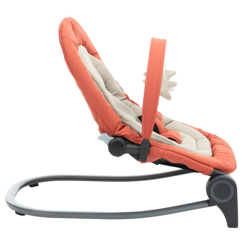 Transat avec arche de jeux Sluggy - Terracotta - Ecru
