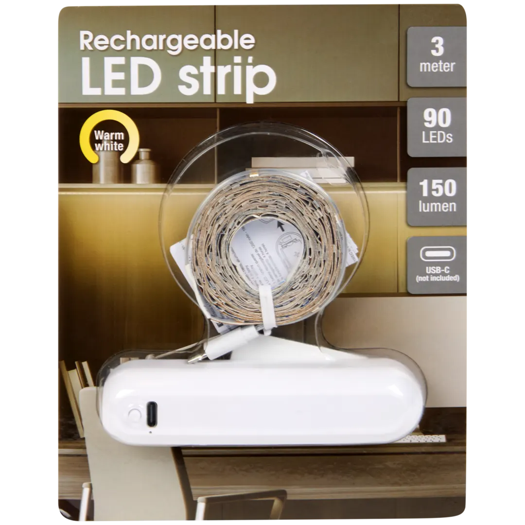 Ruban LED rechargeable