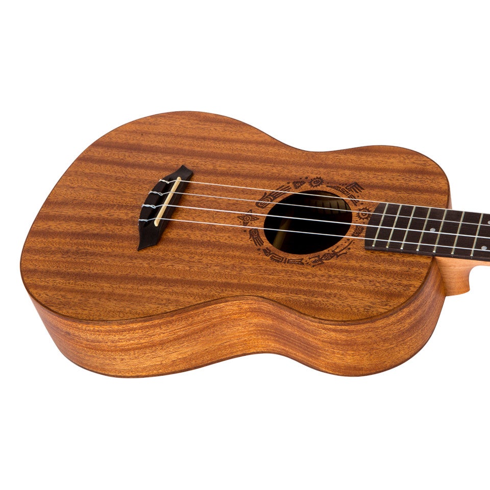 Flight DUB38 EQ-A Baritone Ukulele elektrisch-akoestische ukelele met actieve pickup