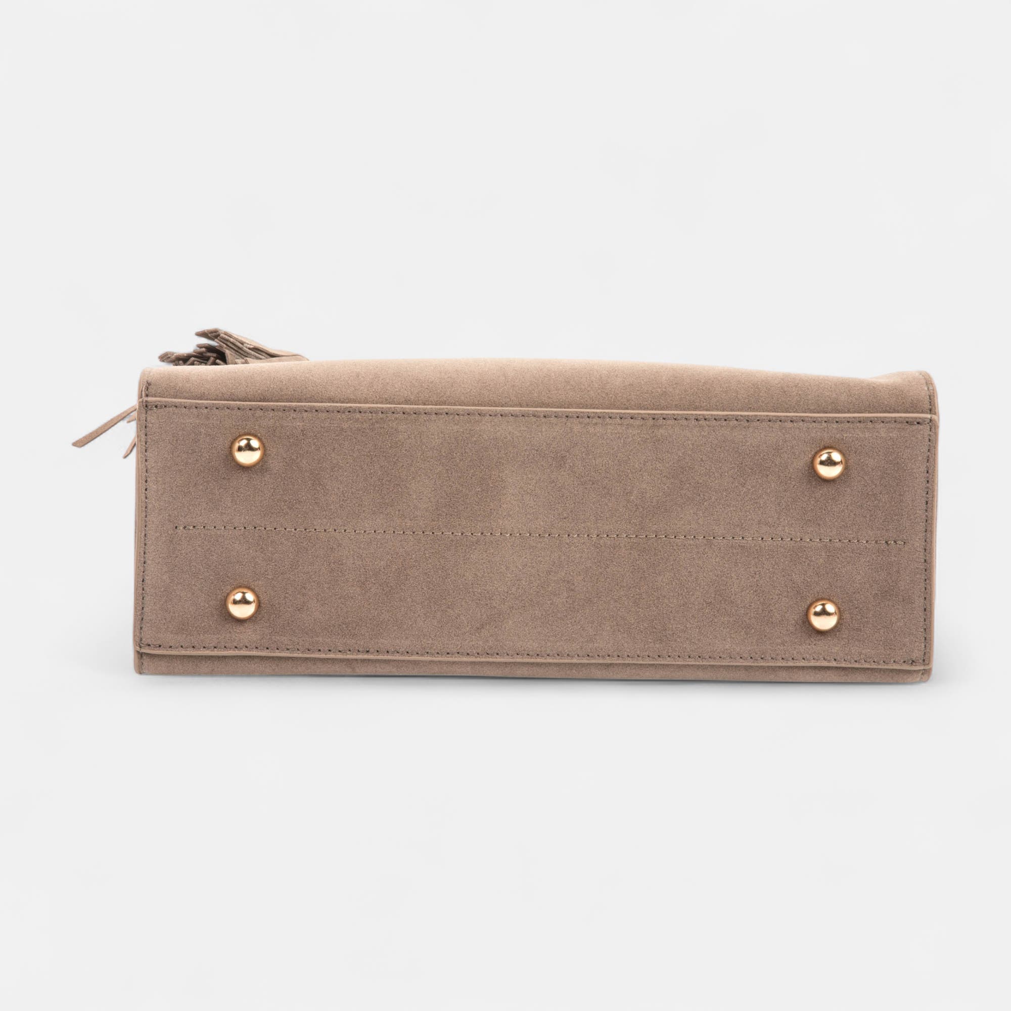 Sac à main taupe