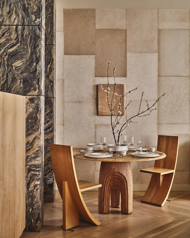 Serax Dune by Kelly Wearstler witte wijnglazen set van 4