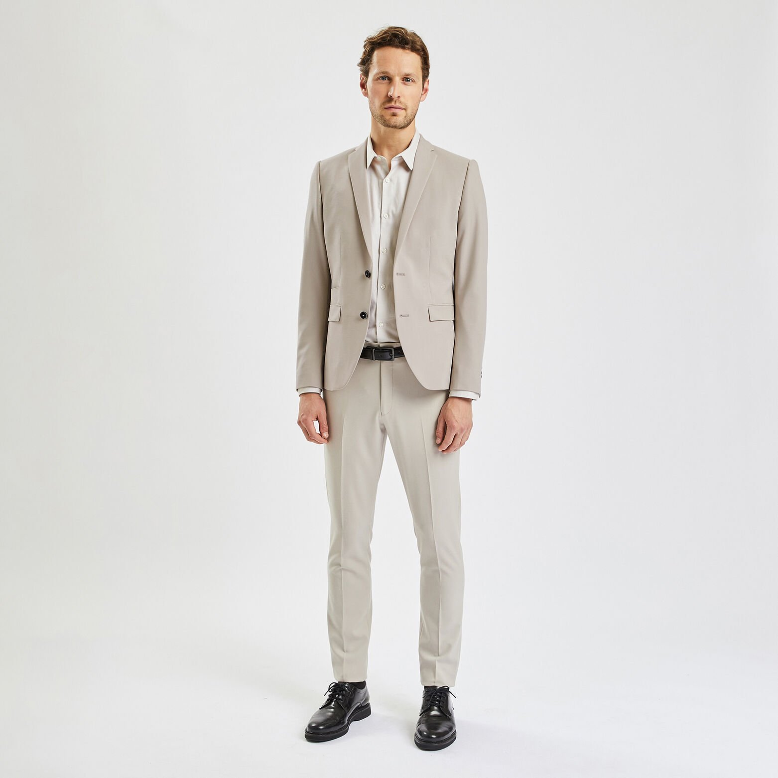 Veste de costume extra-slim bistretch Beige