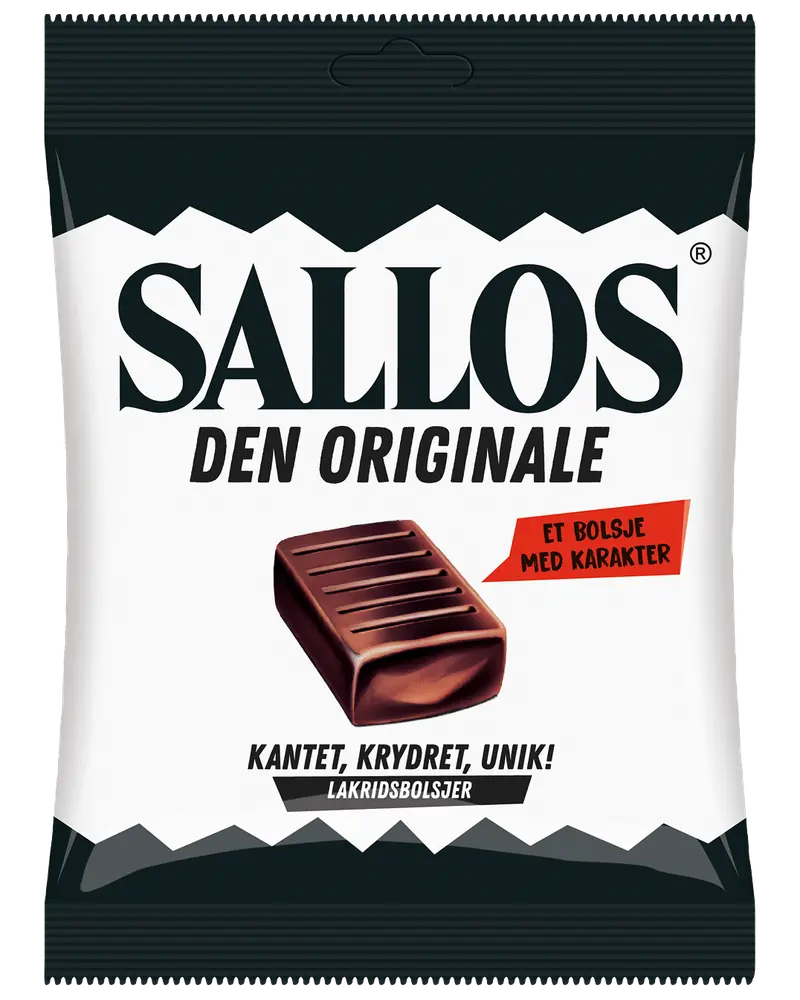 Sallos Original Lakrids Bolsjer 100 g